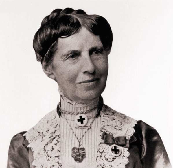 Clara Barton, who founded the American Red Cross May 21, 1881 (National Park Service)