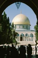 Dome of the Rock, Islamic holy site in Jerusalem.