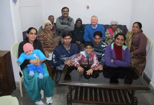 Eugene, Robinson and their families