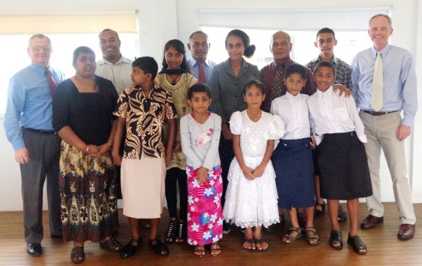 Group in Fiji