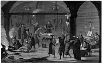 The tortures committed in the Inquisition illustrate man's inhumanity to man.