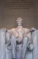 The Lincoln Memorial: Abraham Lincoln proclaimed a day of Thanksgiving