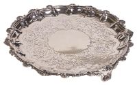 Photo of a silver platter