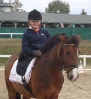 Stinna at World Equestrian Games, photo by Lynn Marshall