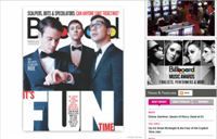 Billboard website with cover story on fun.