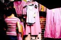 Clothes shopping in relation to modesty.