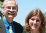 Becky Bennett with her husband, Mike