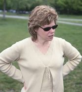 Offended woman photo