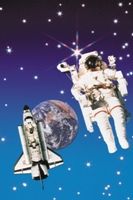 An astronaut in the vastness of space illustrates the question, What is the purpose and meaning of human life?
