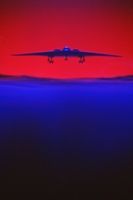 War plane photo illustration