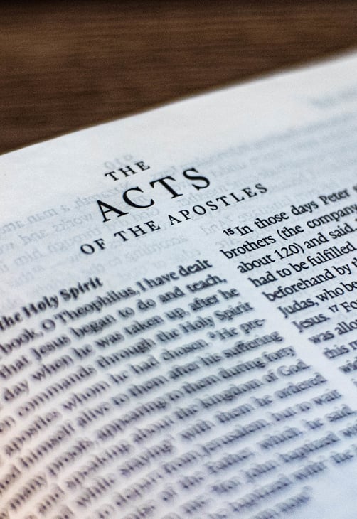 Three Things I Learned From the Book of Acts